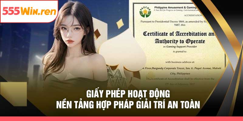 Giấy Phép Hoạt Động